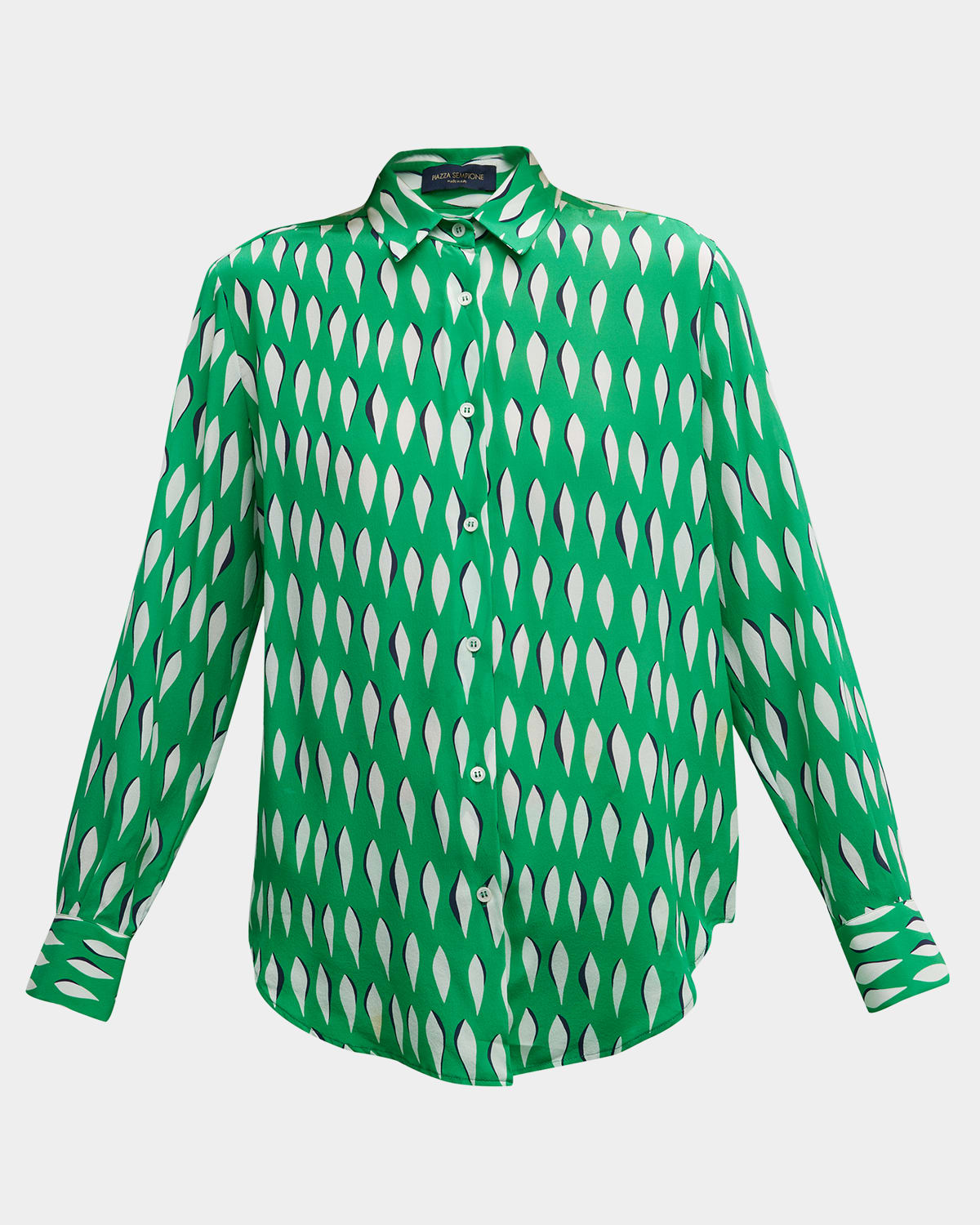 printed blouse