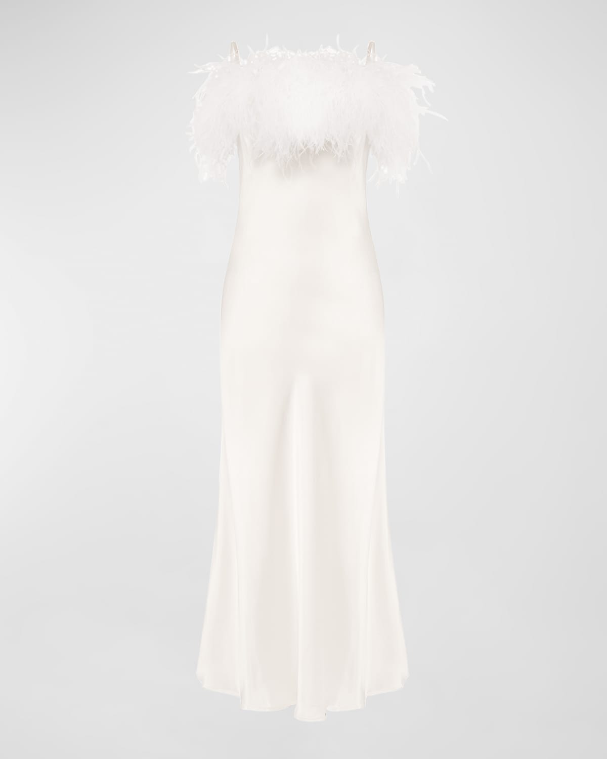 Sleeper Boheme Lace-Trim Slip Dress