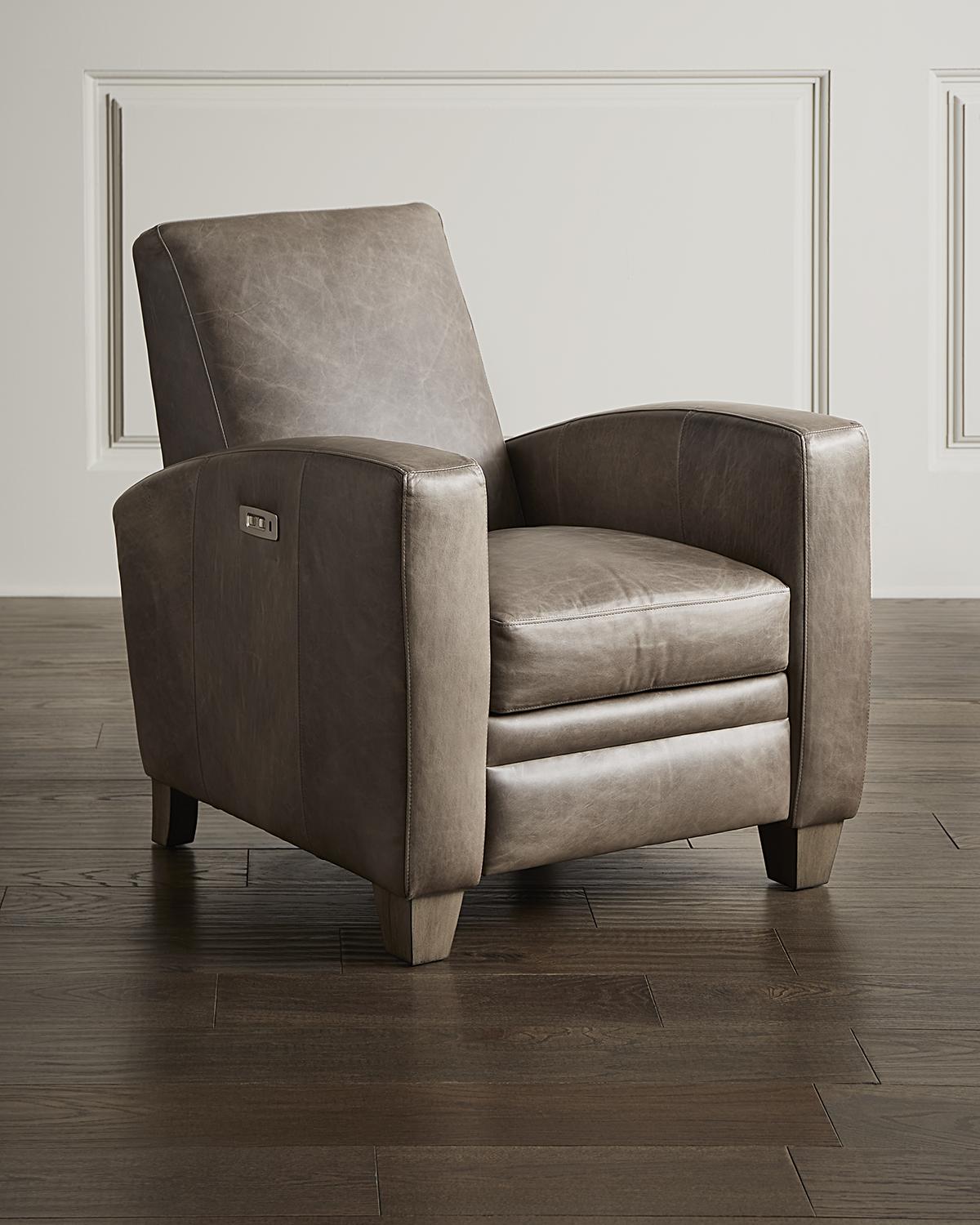 Top Grain Leather Chair | Neiman Marcus