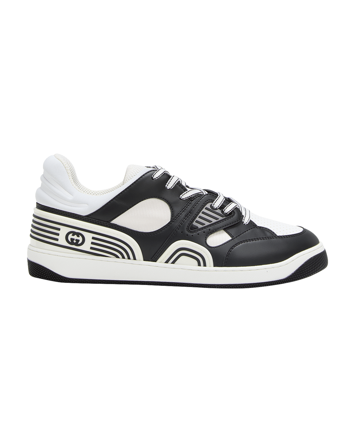 Gucci Men's Basket Low-Top Sneakers