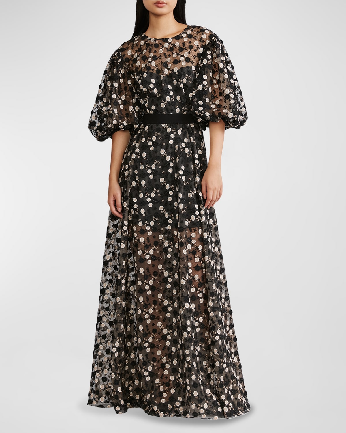 black gown neiman marcus