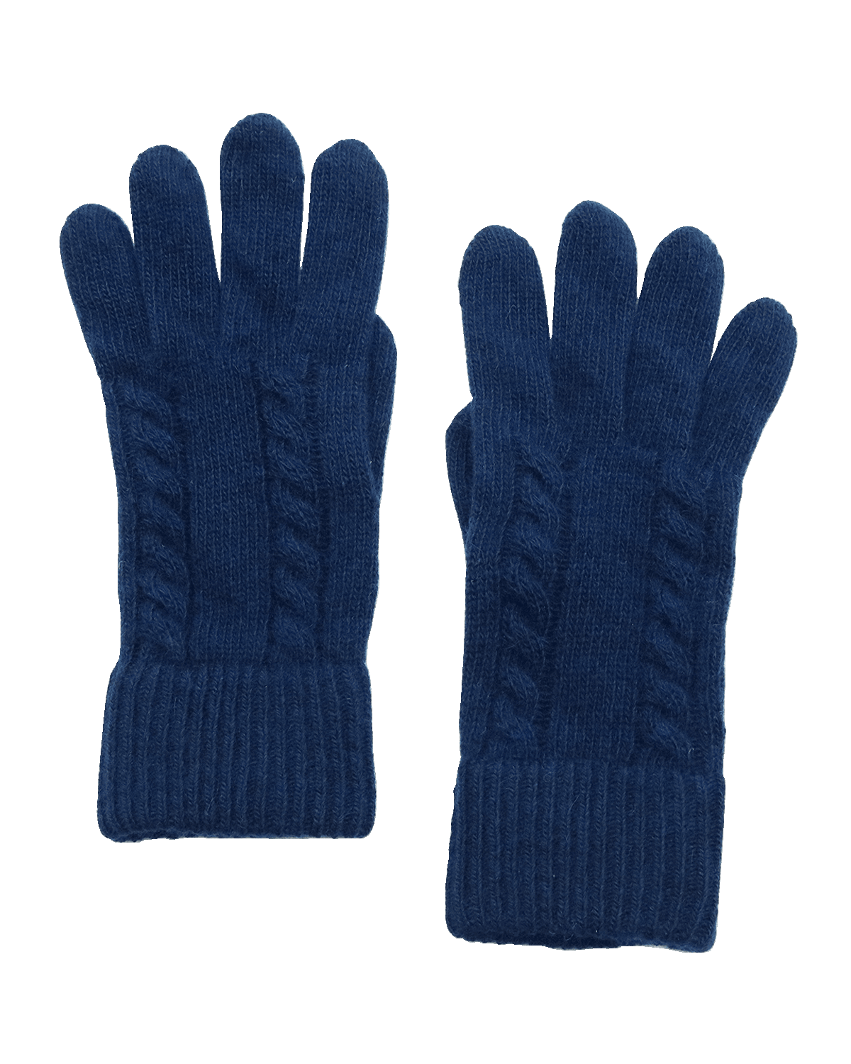Portolano Cashmere Cable Knit Gloves