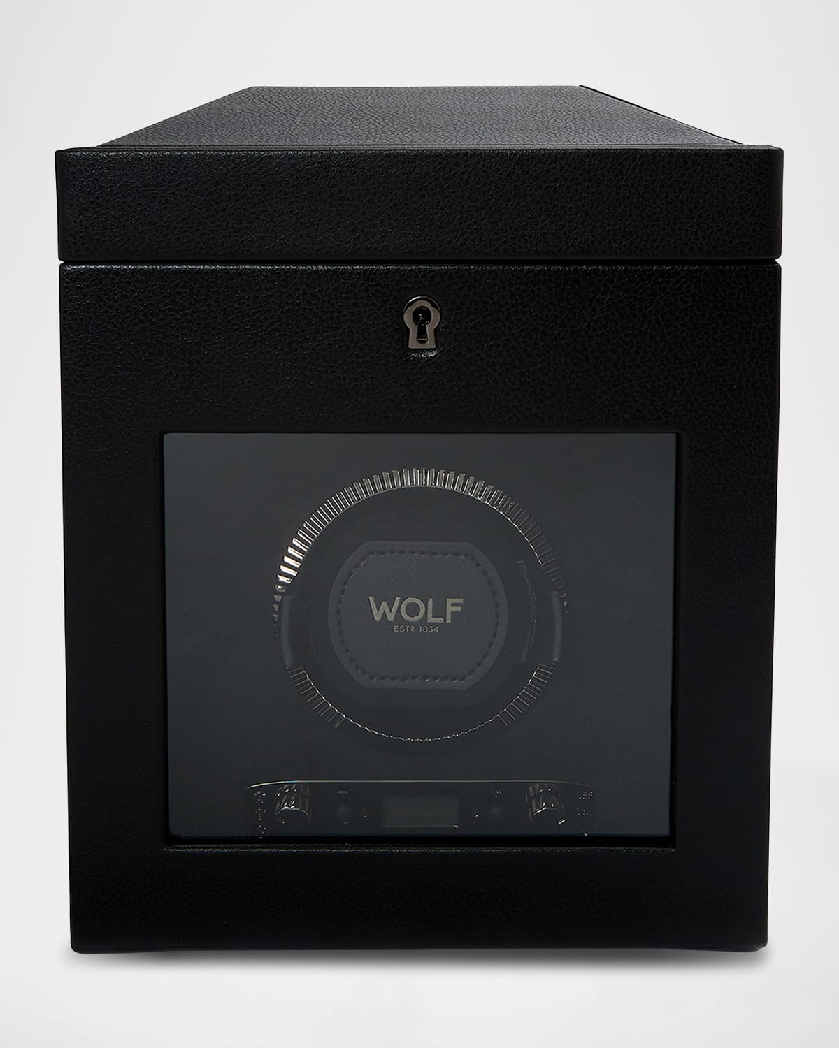 WOLF British Racing Single Watch Winder with Storage