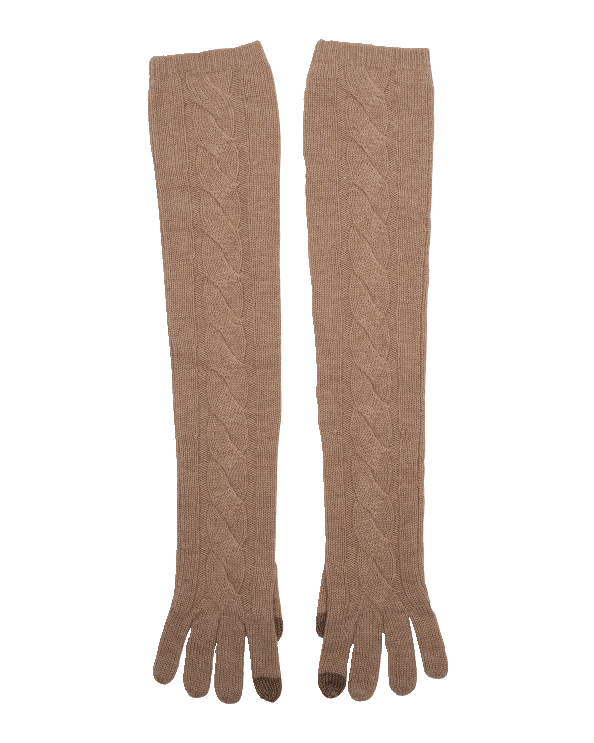 Eugenia Kim Coraline Cable Knit Cashmere-Blend Gloves