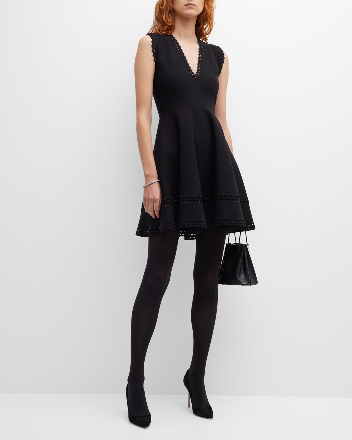 V Neck Dress | Neiman Marcus