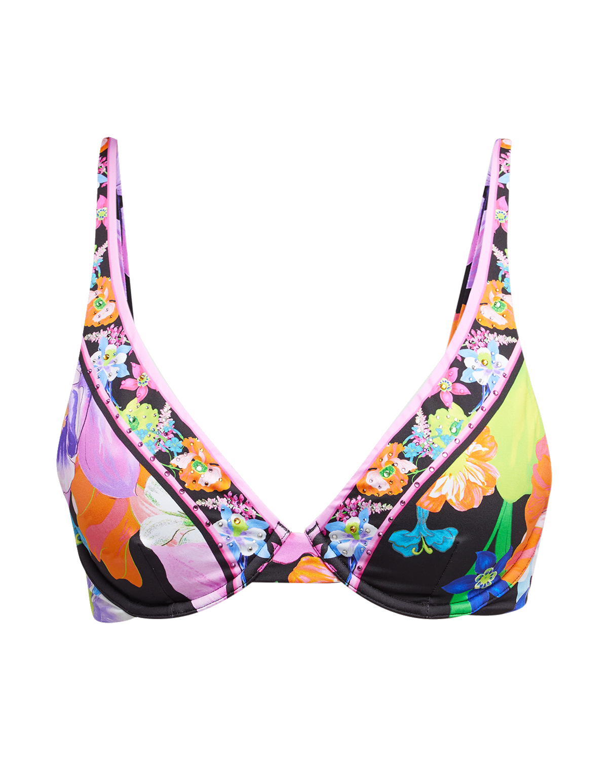 Tanya Taylor Laura Bandeau Bikini Top Neiman Marcus