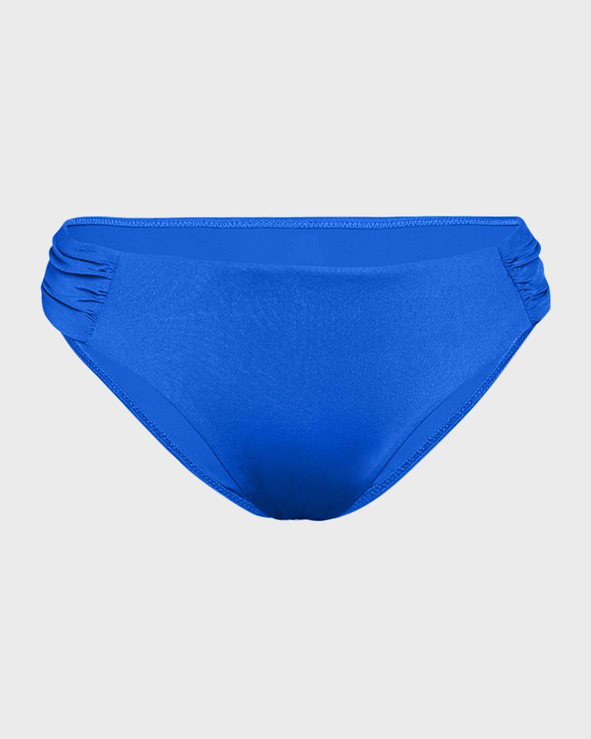 Sunshine 79 Gypset Shirred-Side Bikini Bottoms