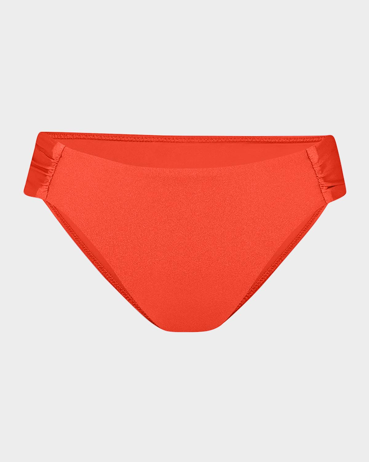 Sunshine 79 Gypset Shirred-Side Bikini Bottoms