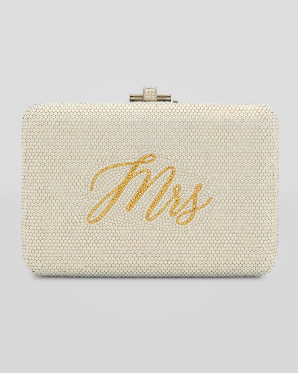 Judith Leiber Couture Mrs Crystal Clutch Bag