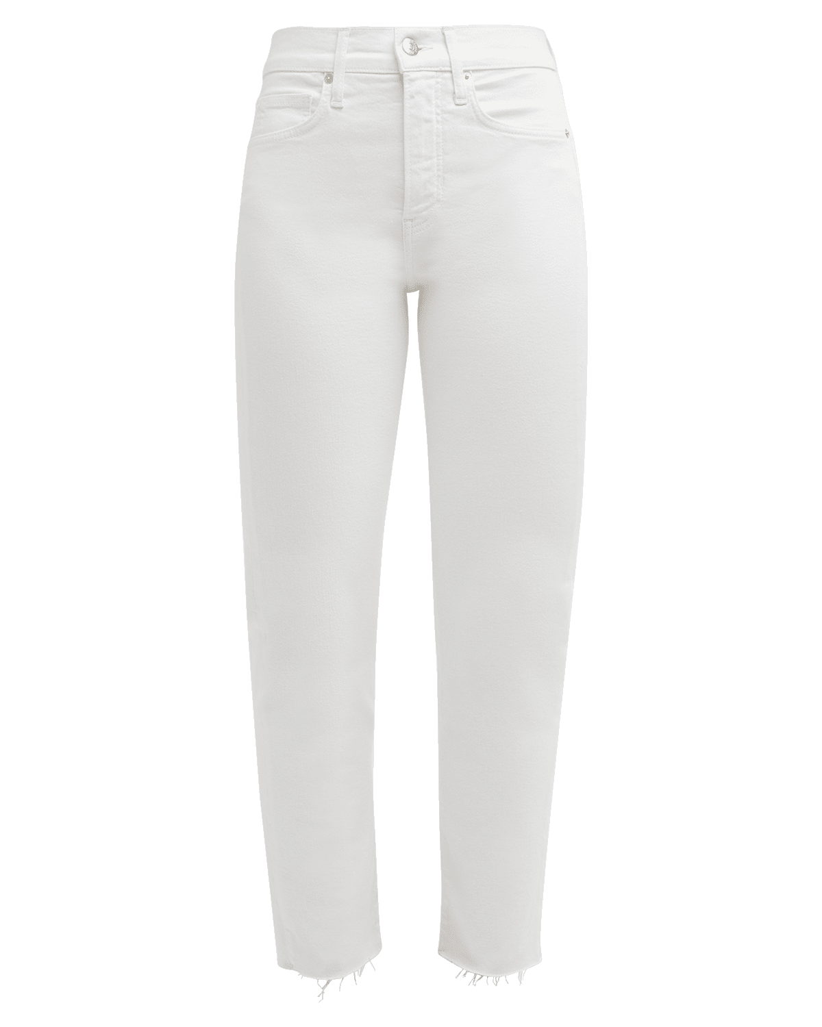 Veronica Beard Carly Kick Flare Raw Hem Ankle Jeans