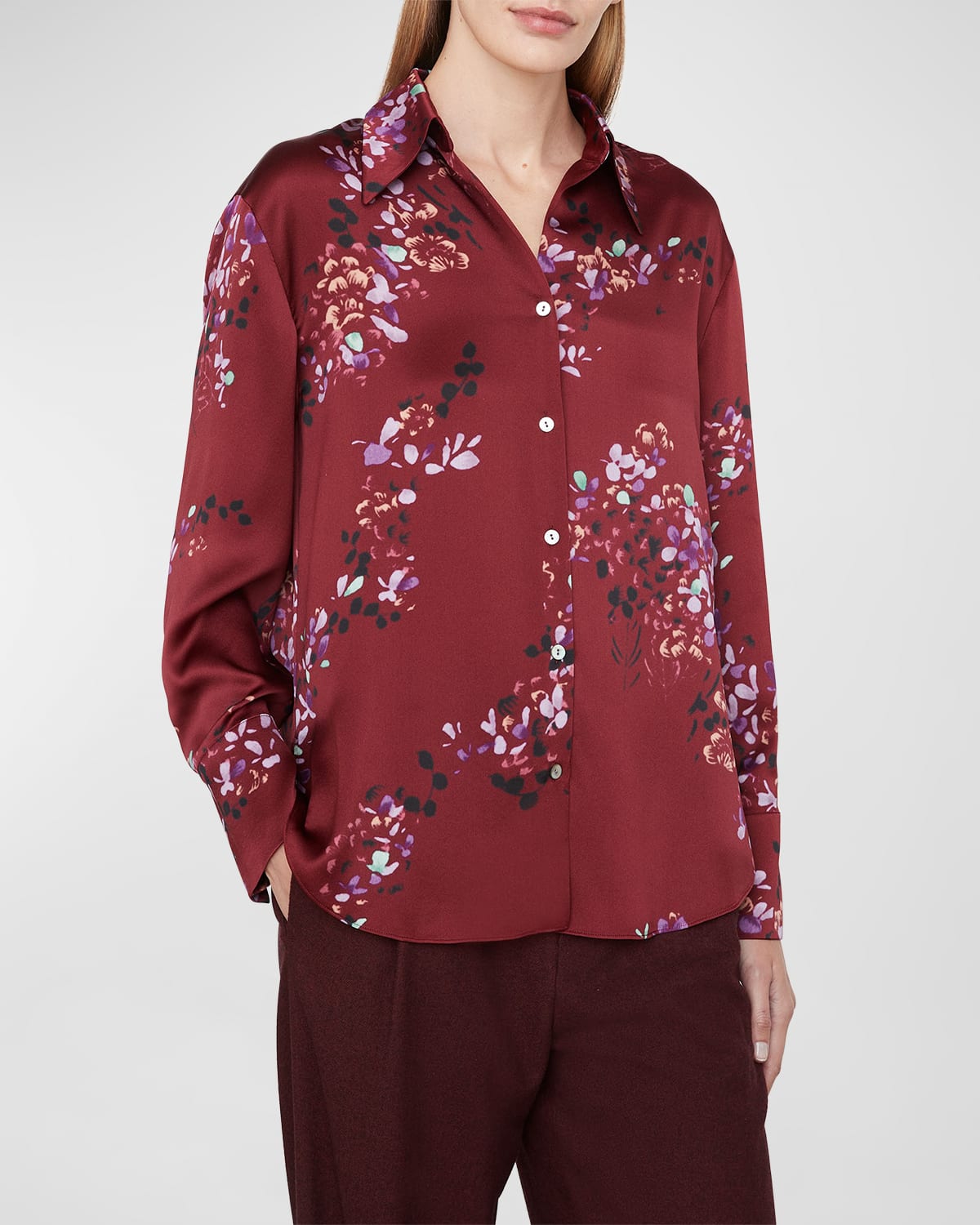 Vince Silk Blouse | Neiman Marcus