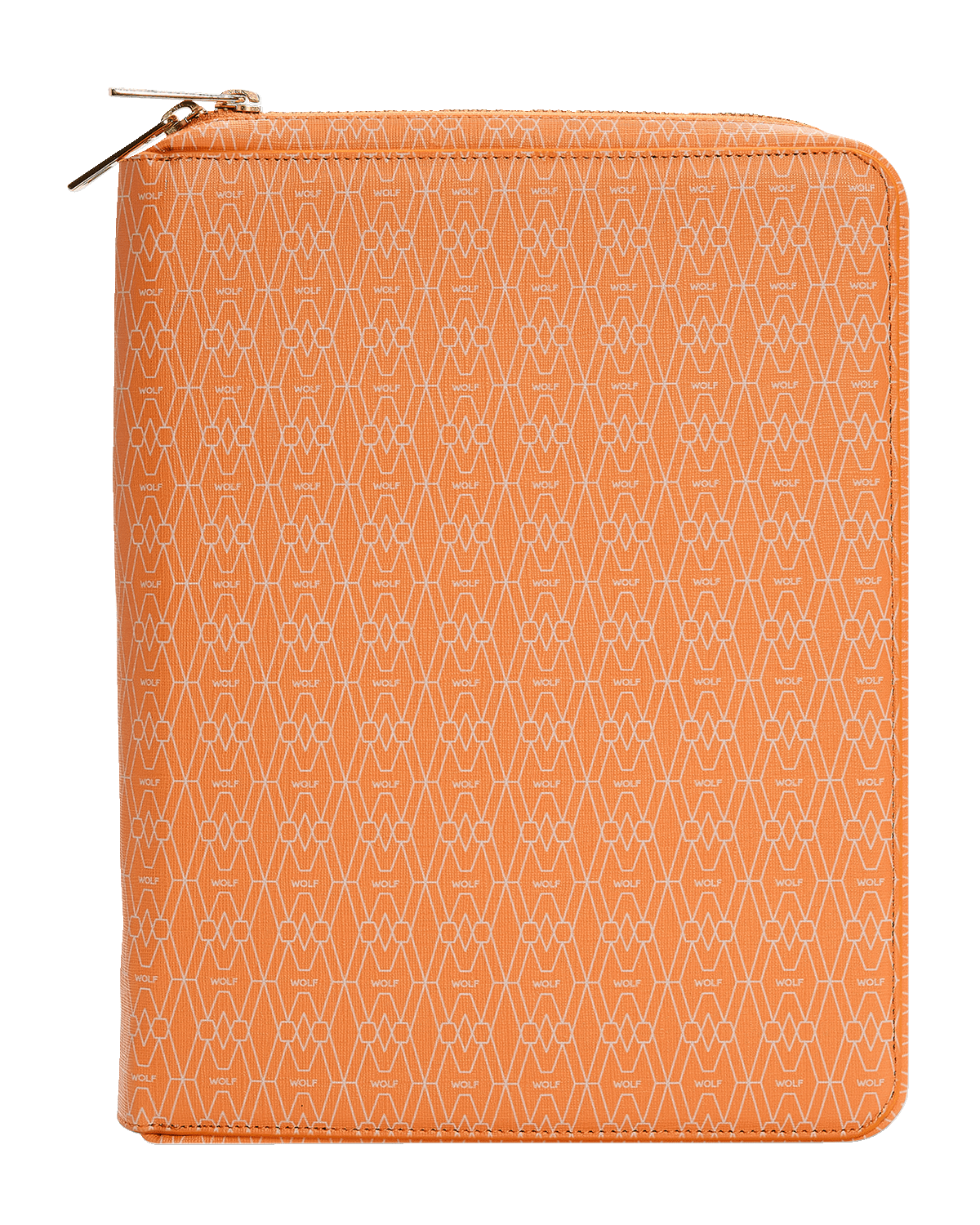 WOLF Men's Vegan Monogram Zip Laptop Case Neiman Marcus