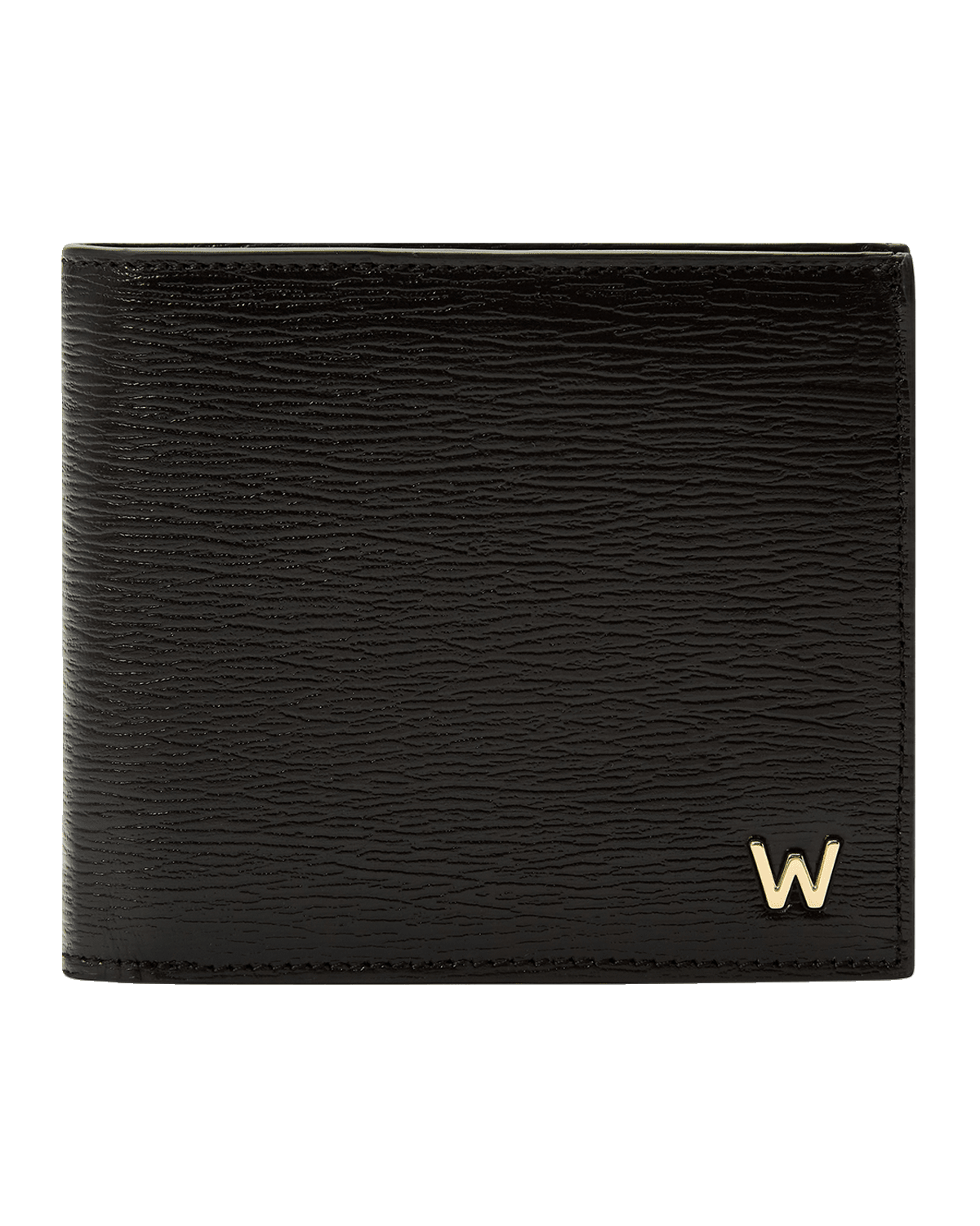 WOLF Men's W-Logo Billfold Wallet w/ Coin Pocket