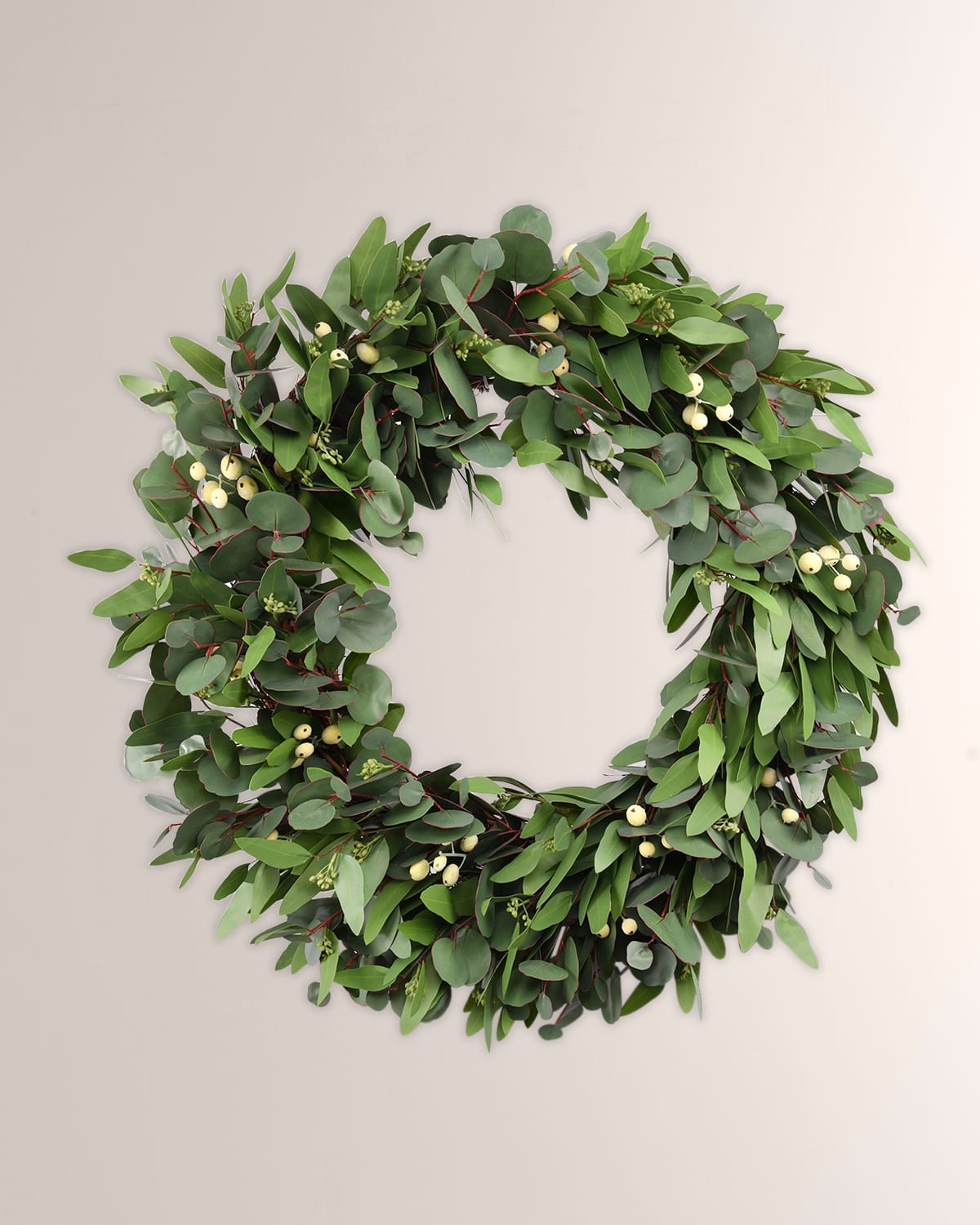 Winward Home Seeded Round Eucalyptus Wreath | Thumbnail 5 Winward Home Seeded Round Eucalyptus Wreath | Thumbnail 5