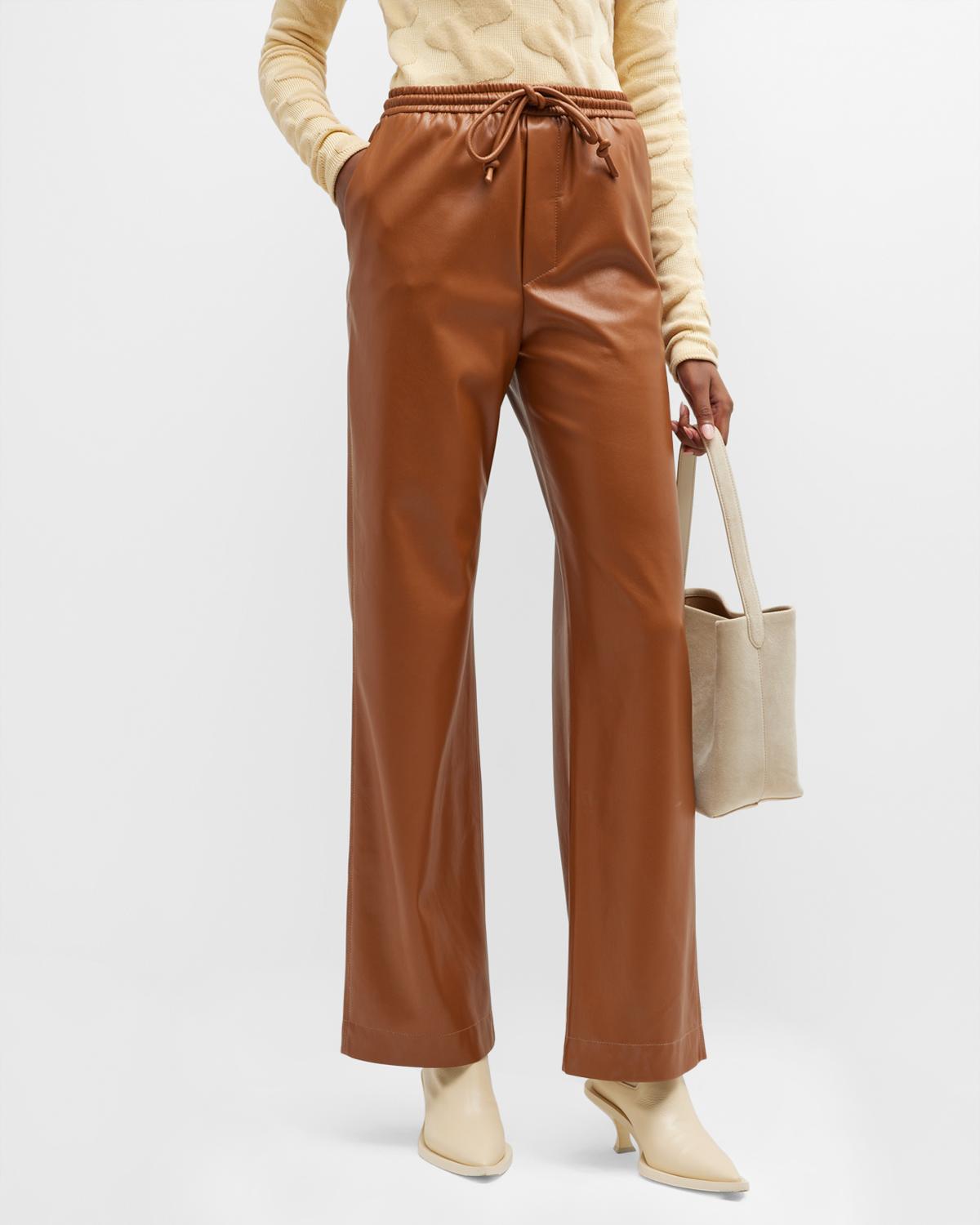 Pull On Leather Pants | Neiman Marcus