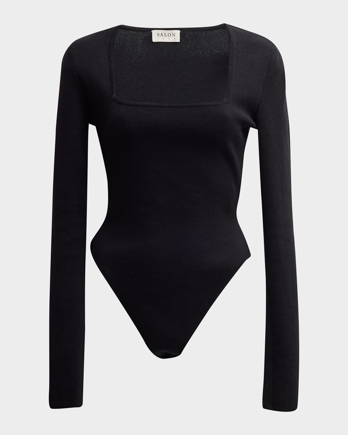 Salon 1884 Kit Square-Neck Long-Sleeve Bodysuit