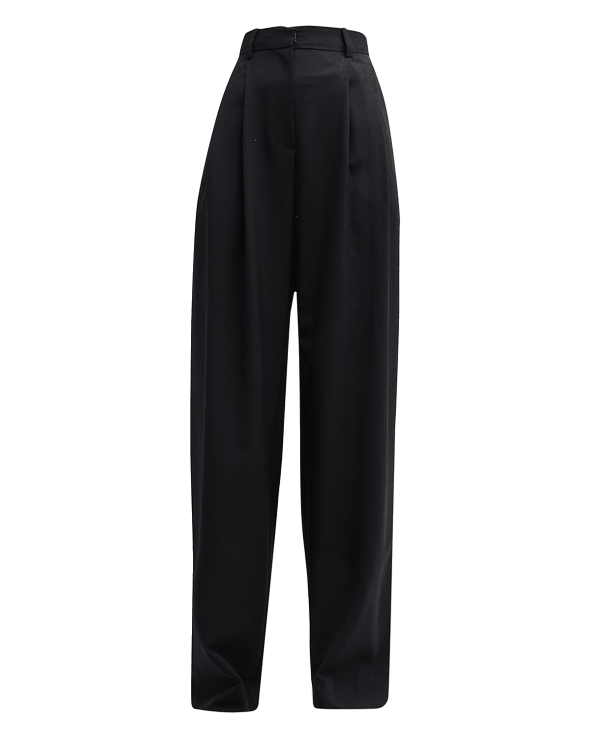 Loewe Asymmetric Button Barrel-Leg Pant | Neiman Marcus