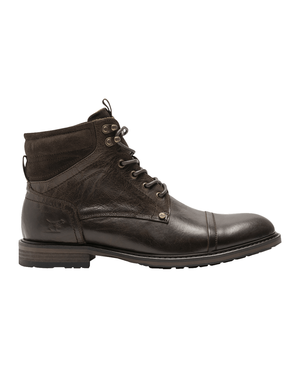 Rodd & Gunn Men's Dunedin Leather Lace-Up Military Boots