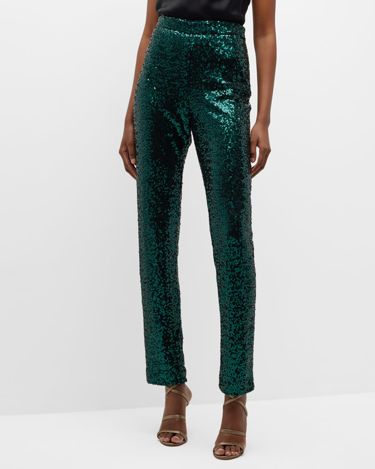Imported Sequined Pants | Neiman Marcus