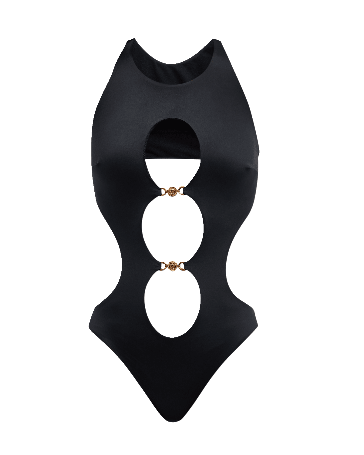 Versace Medusa Cutout One-Piece Swimsuit