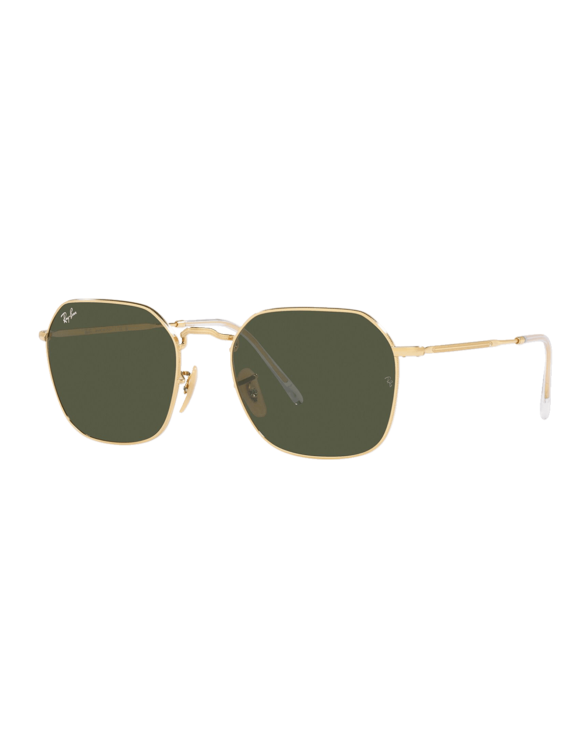 Ray Ban Mens Round Metal Sunglasses Green Neiman Marcus 