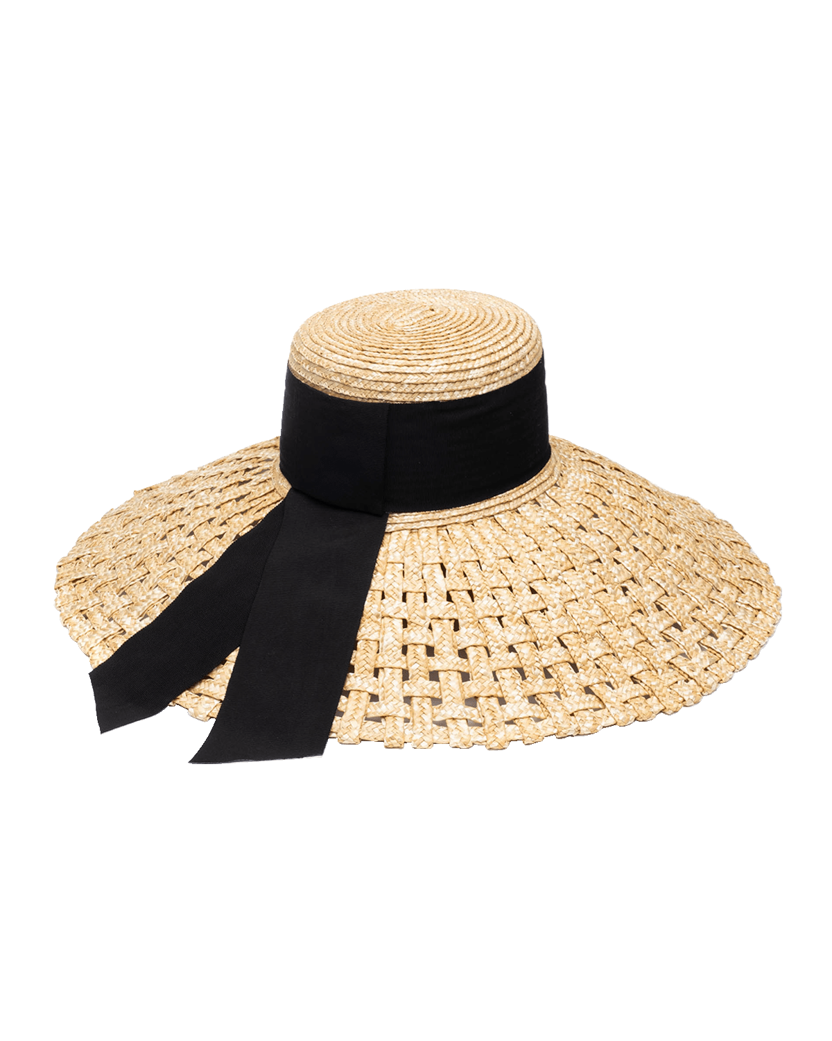 Eugenia Kim Mirabel Natural Straw Wide-Brim Sun Hat
