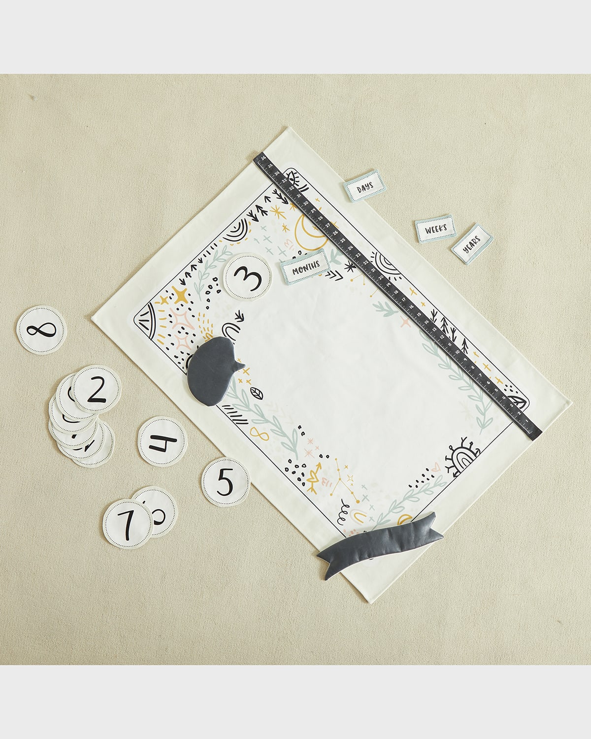 Wonder & Wise Milestone Baby Mat