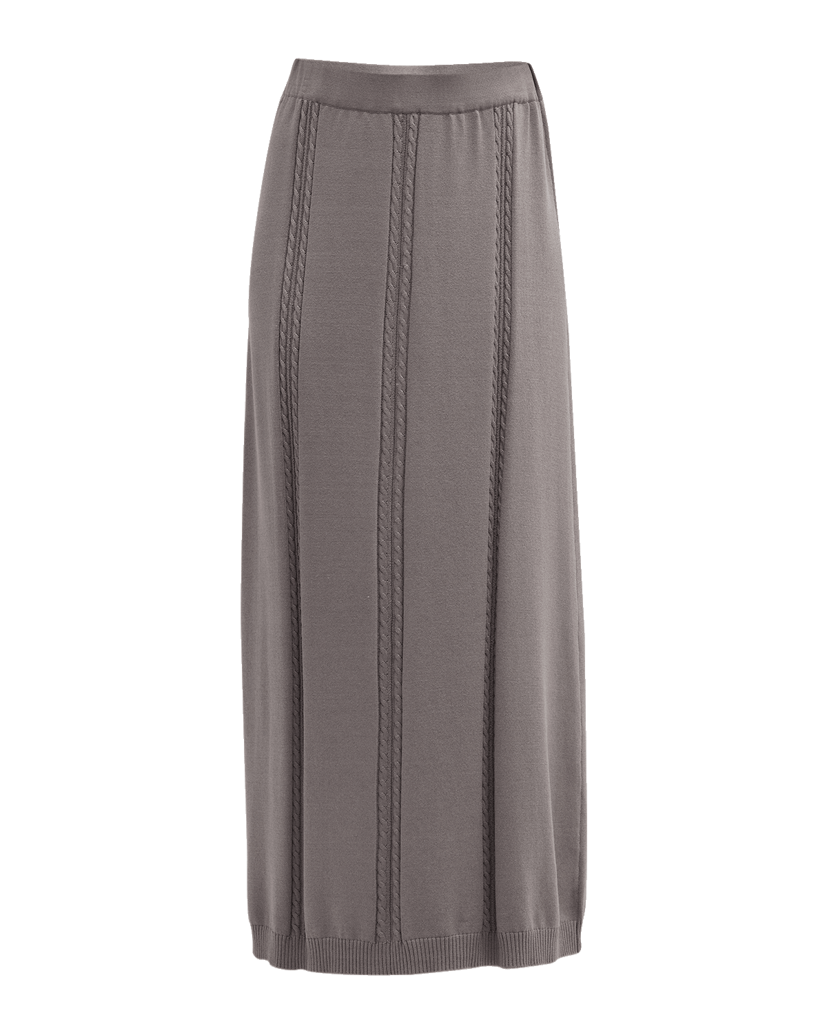 Rohe Robyn Overlap Midi Skirt | Neiman Marcus