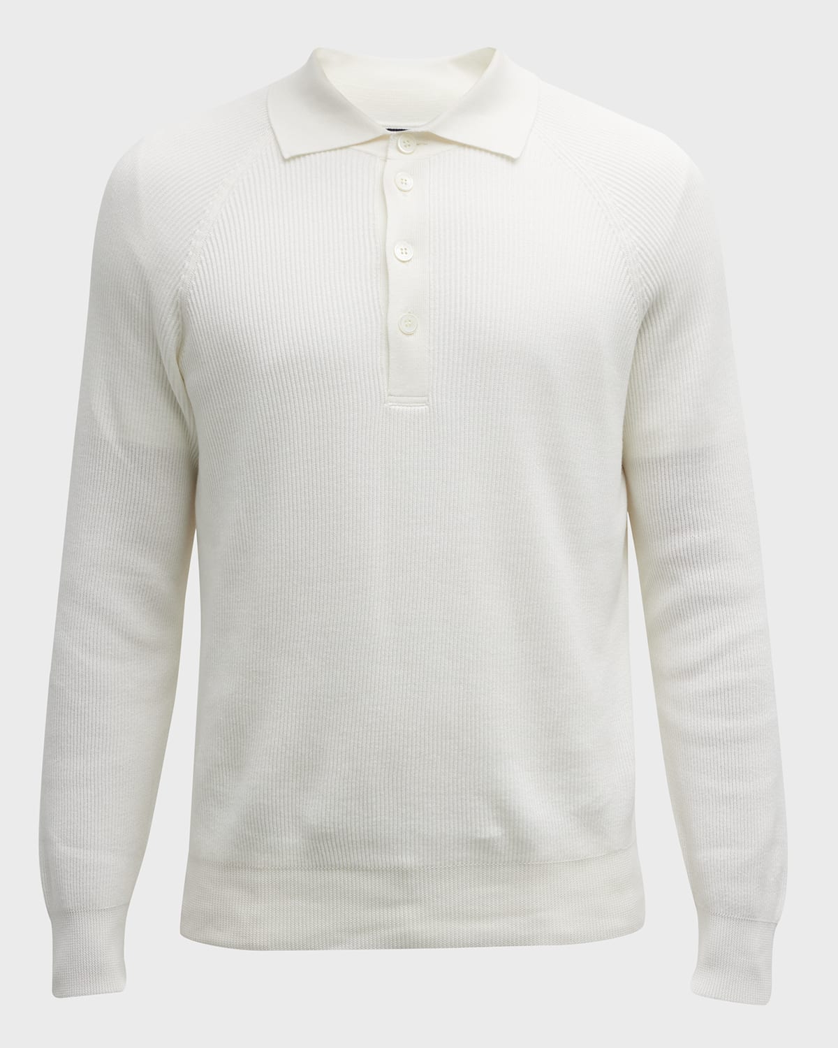 White Cotton Sweater | Neiman Marcus