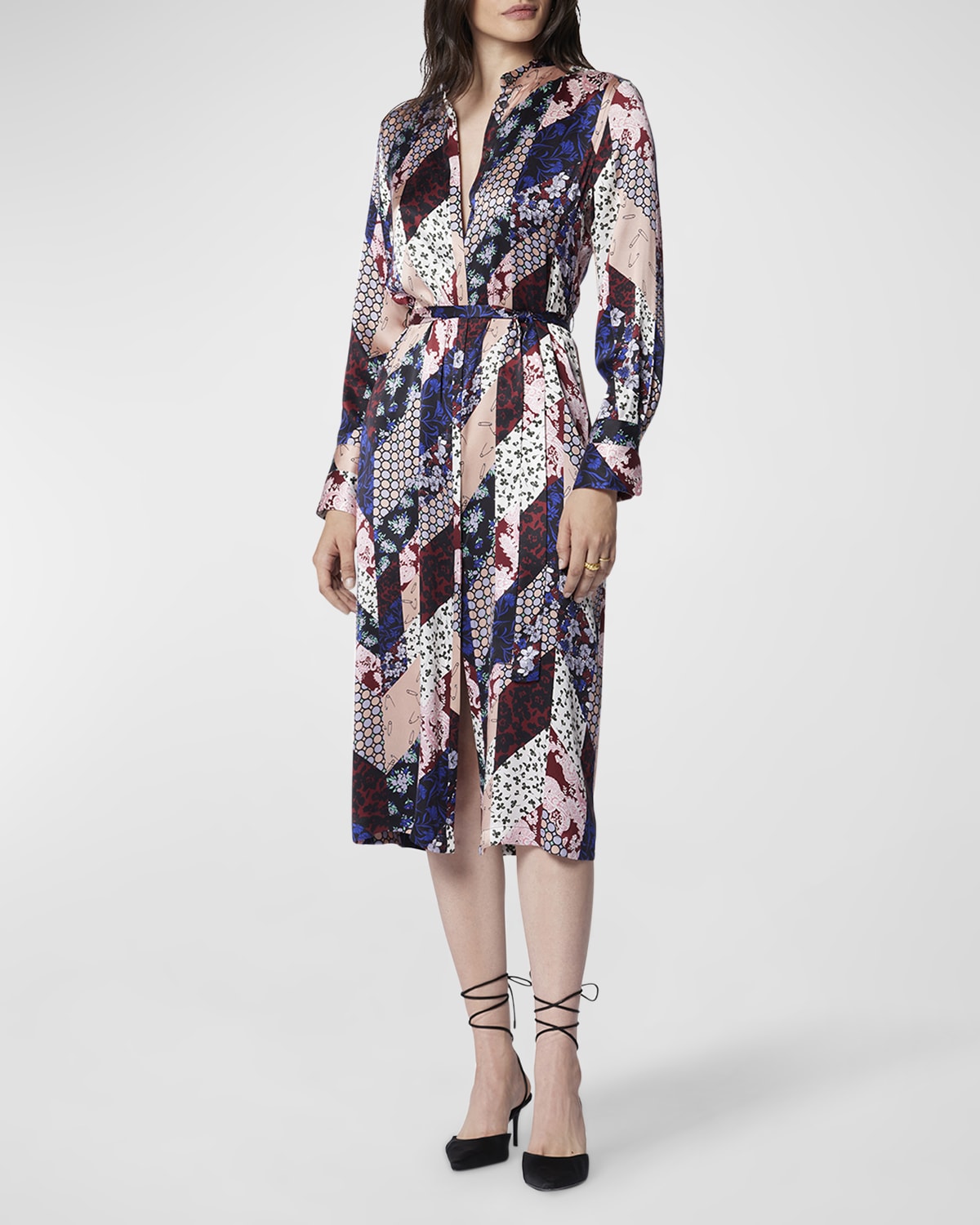 Satin Silk Dress | Neiman Marcus