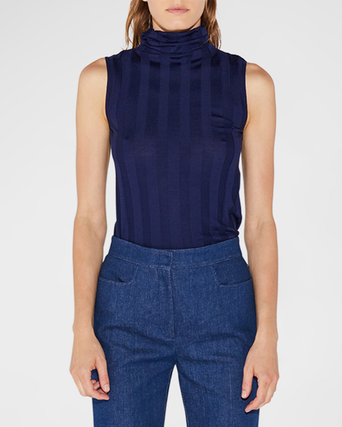 CALLAS Milano Romy Ribbed Turtleneck Pullover