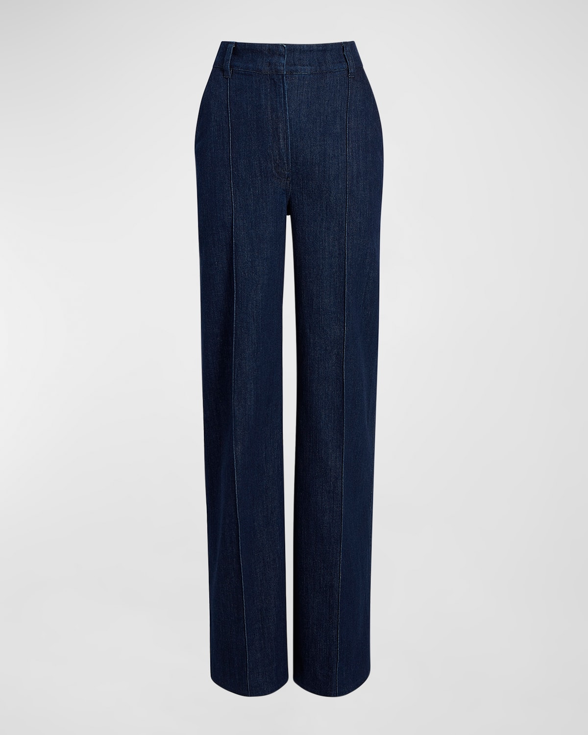 Another Tomorrow High Rise Denim Trousers