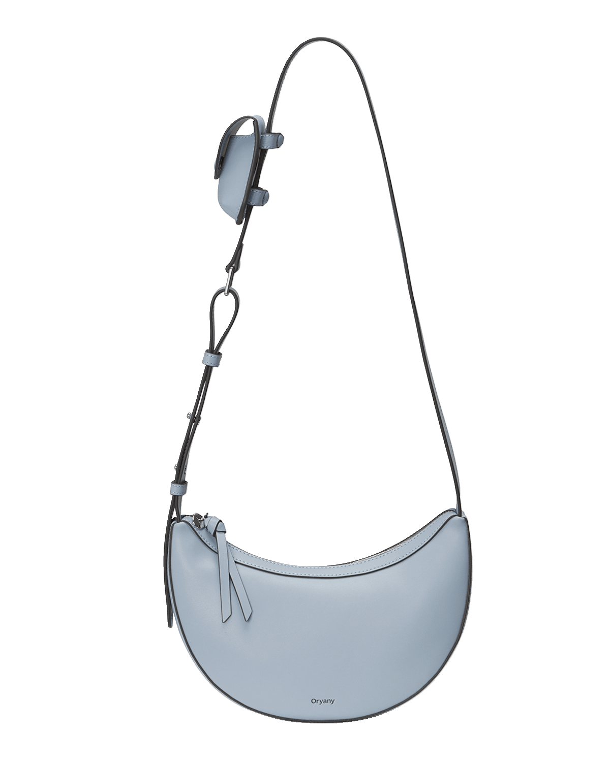 Oryany Rookie Half-Moon Leather Crossbody Bag