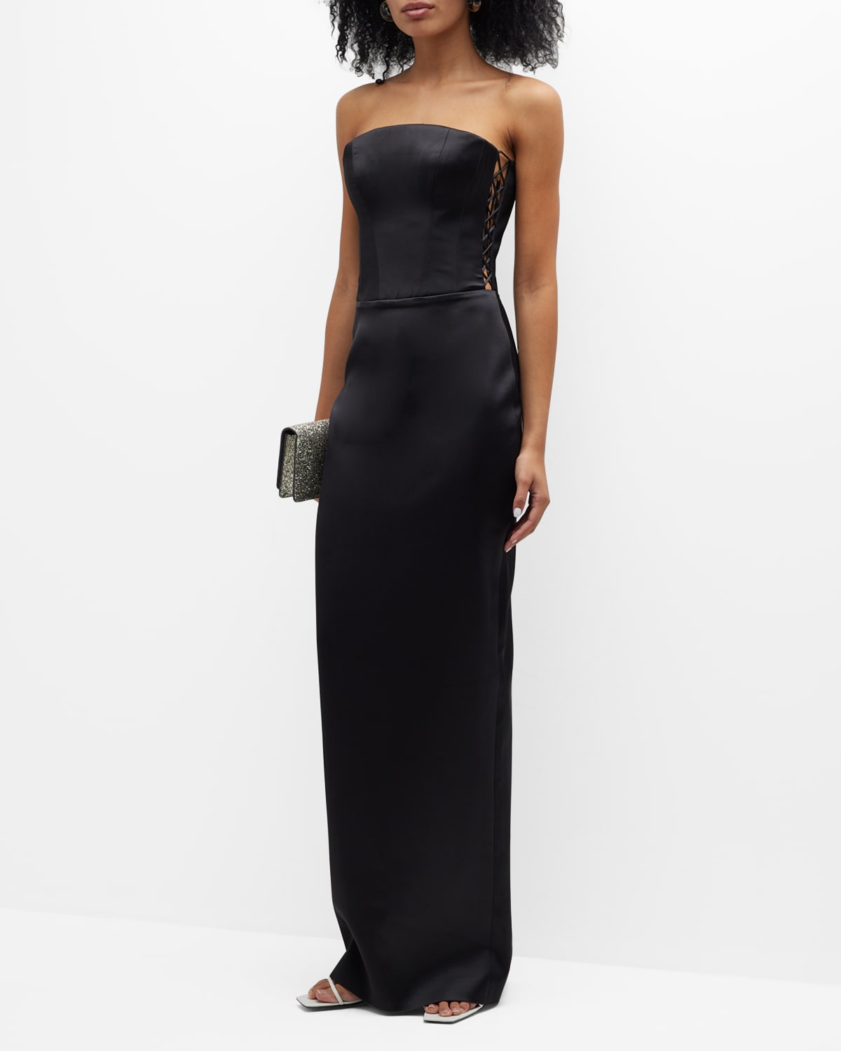 Black Strapless Gown | Neiman Marcus