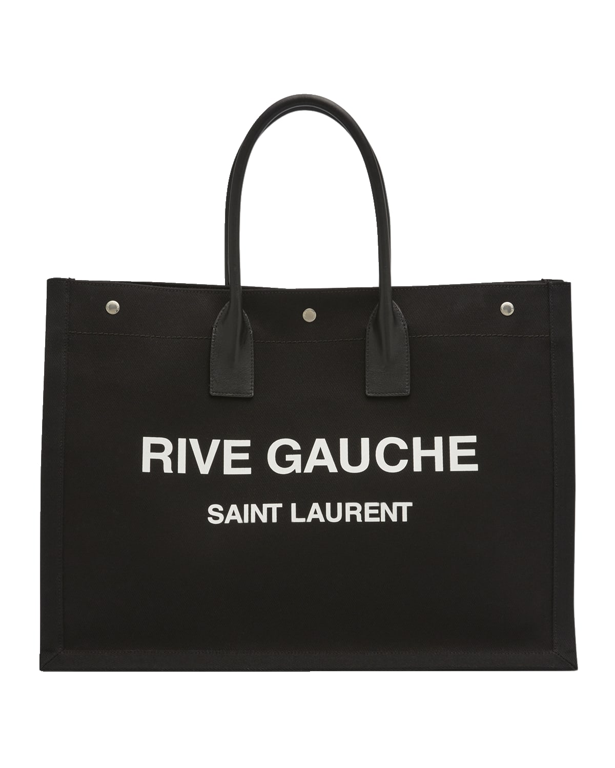 Saint Laurent Rive Gauche Tote Bag in Canvas