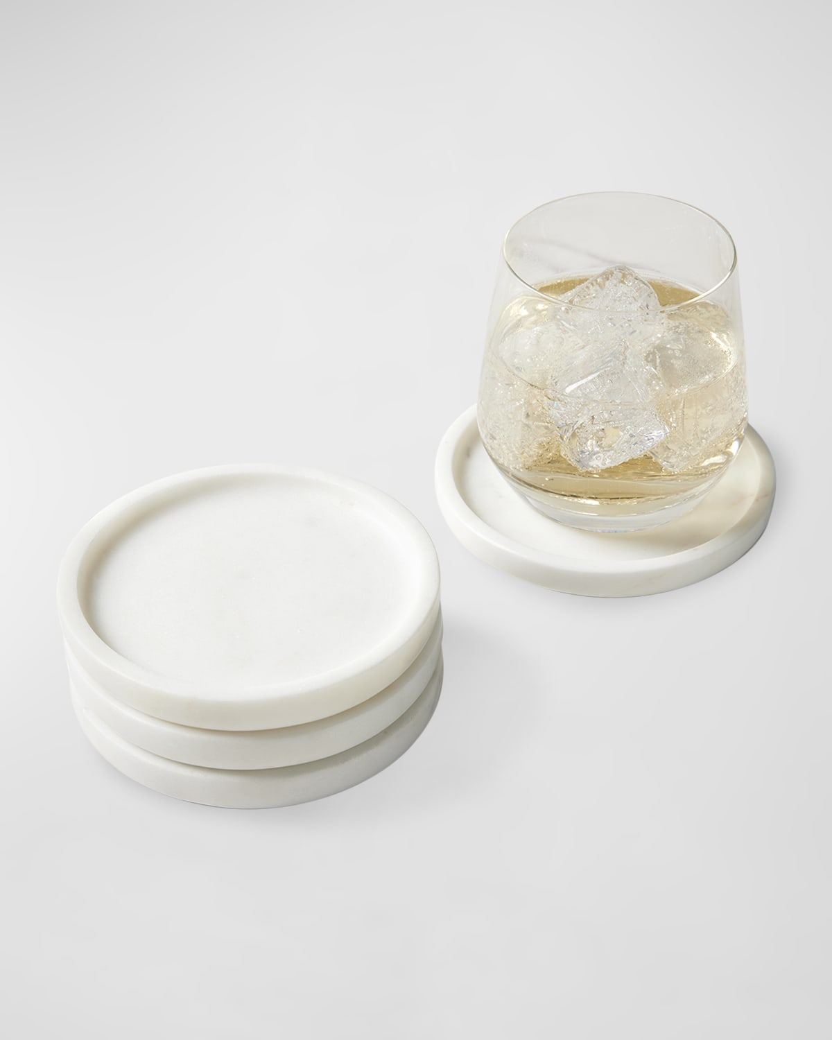 Sferra Calanna Boxed Marble Coasters, Set of 4