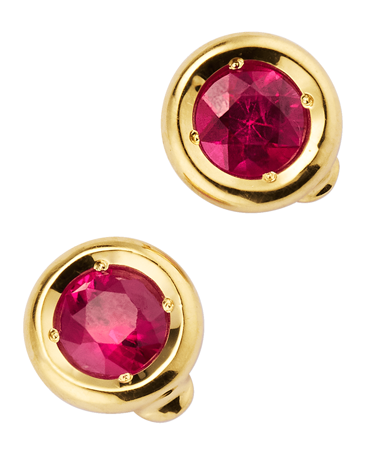 Roberto Coin 18K Yellow Gold Tiny Ruby Stud Earrings