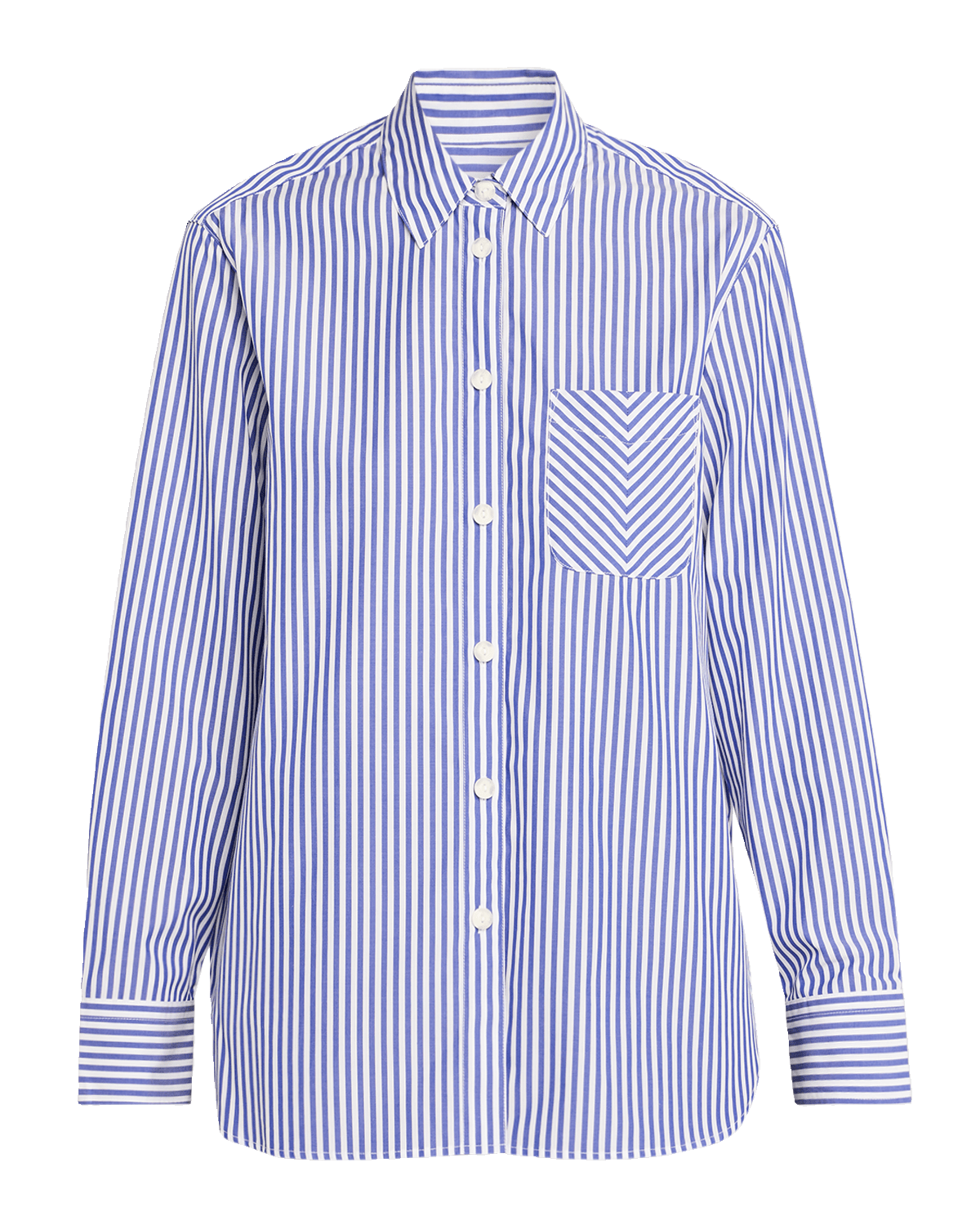 Rag & Bone Maxine Striped Button-Front Shirt