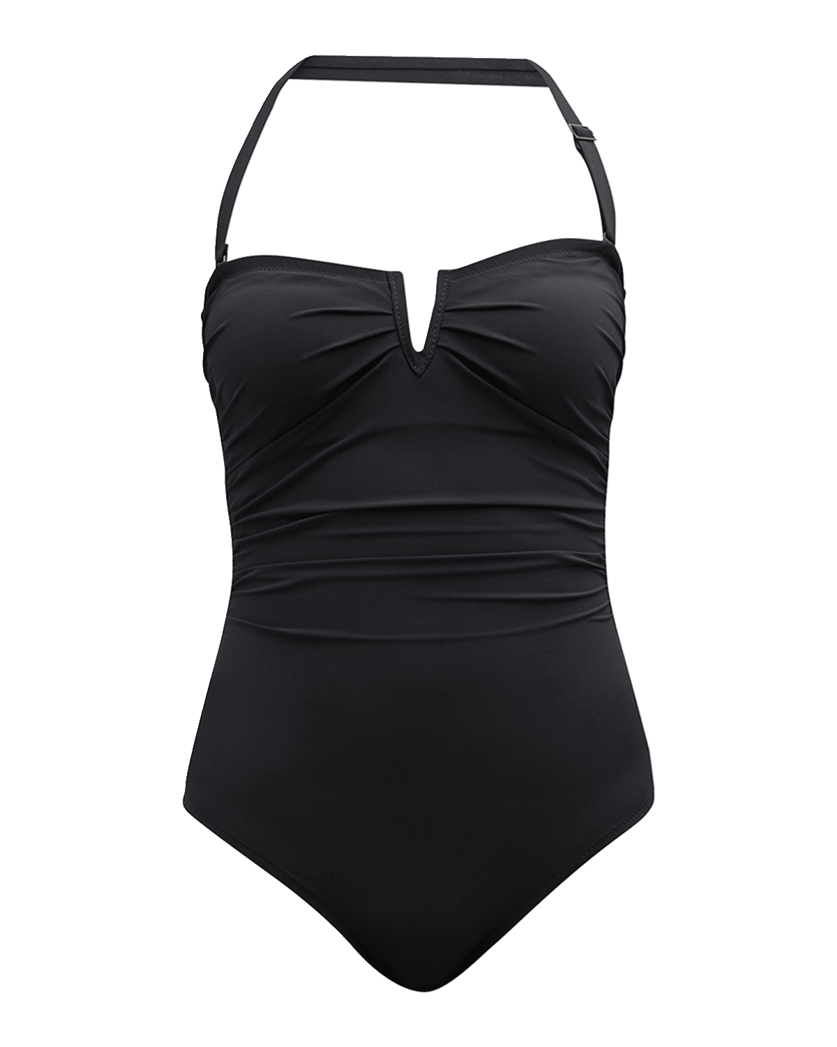 MAYGEL CORONEL Yina Halter OnePiece Swimsuit Neiman Marcus