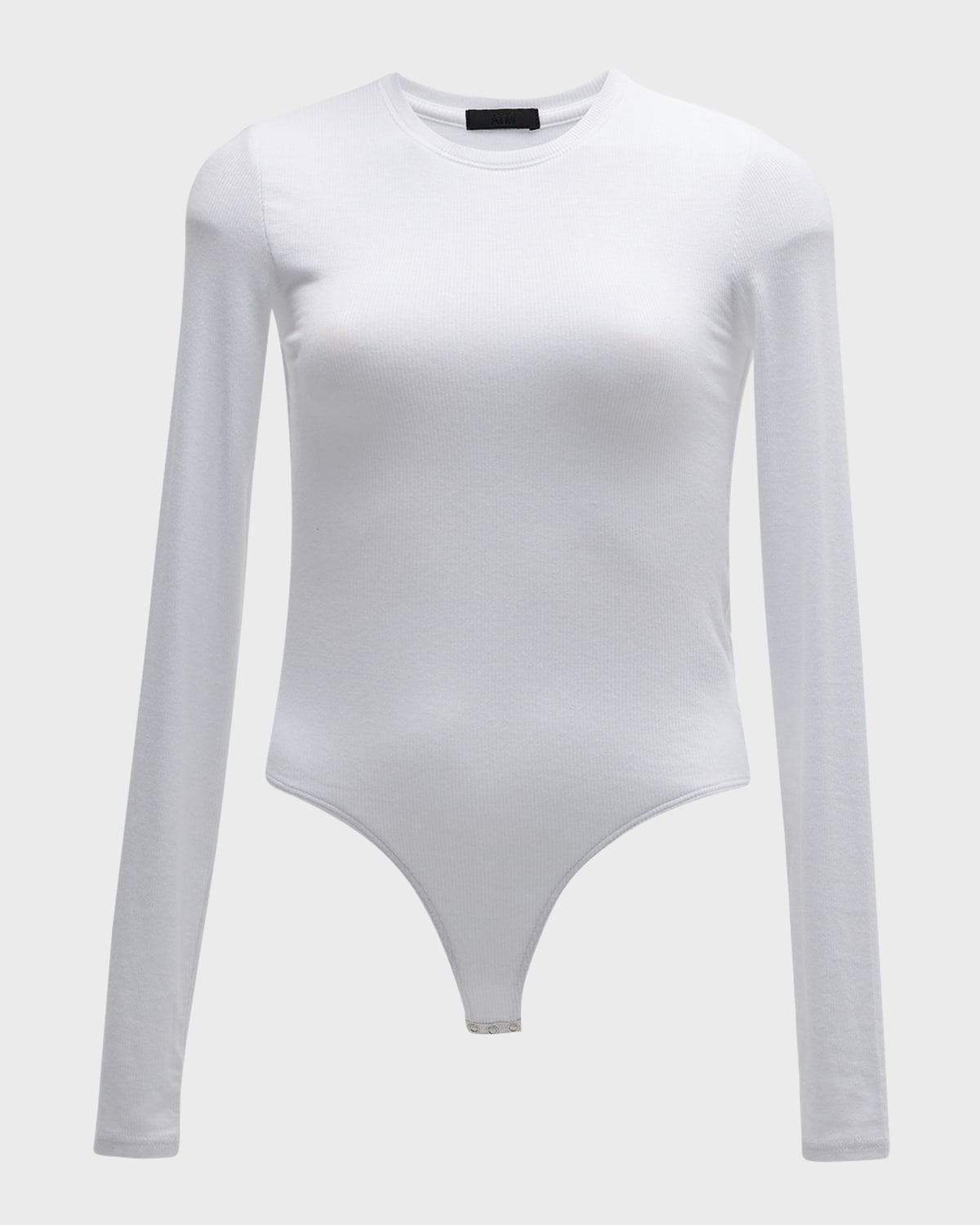 Micro-Modal Long-Sleeve Crewneck Bodysuit