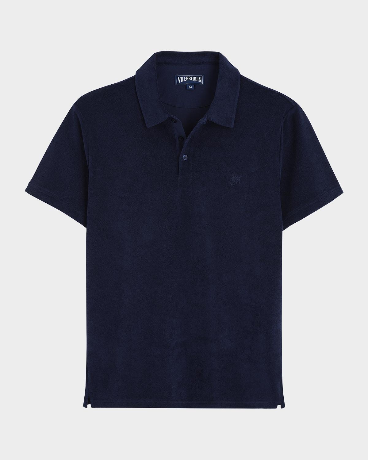 Vilebrequin Men's Organic Terry Polo Shirt