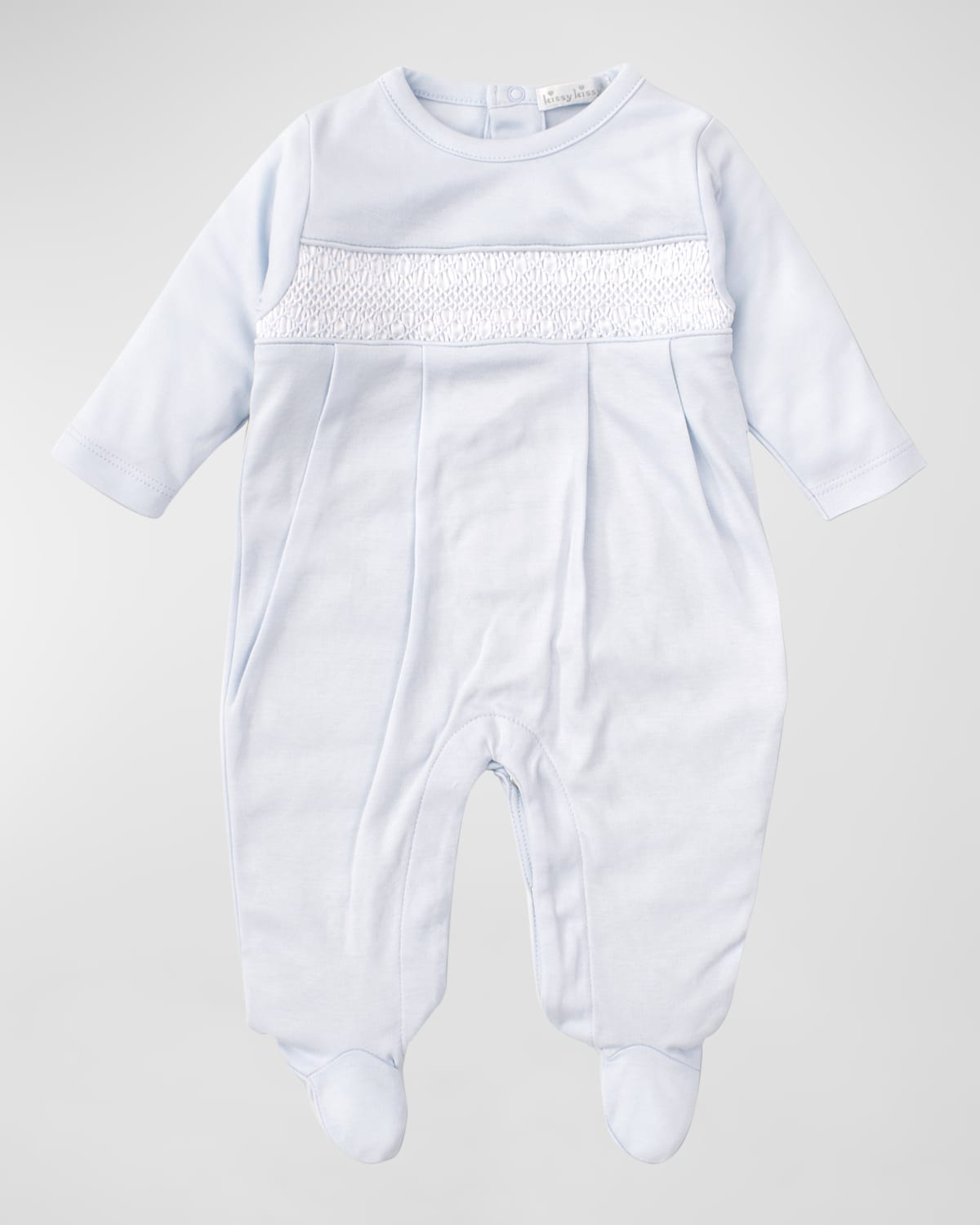 Kissy Kissy Boy's CLB Charmed Smocked Footie, Size Newborn-6M