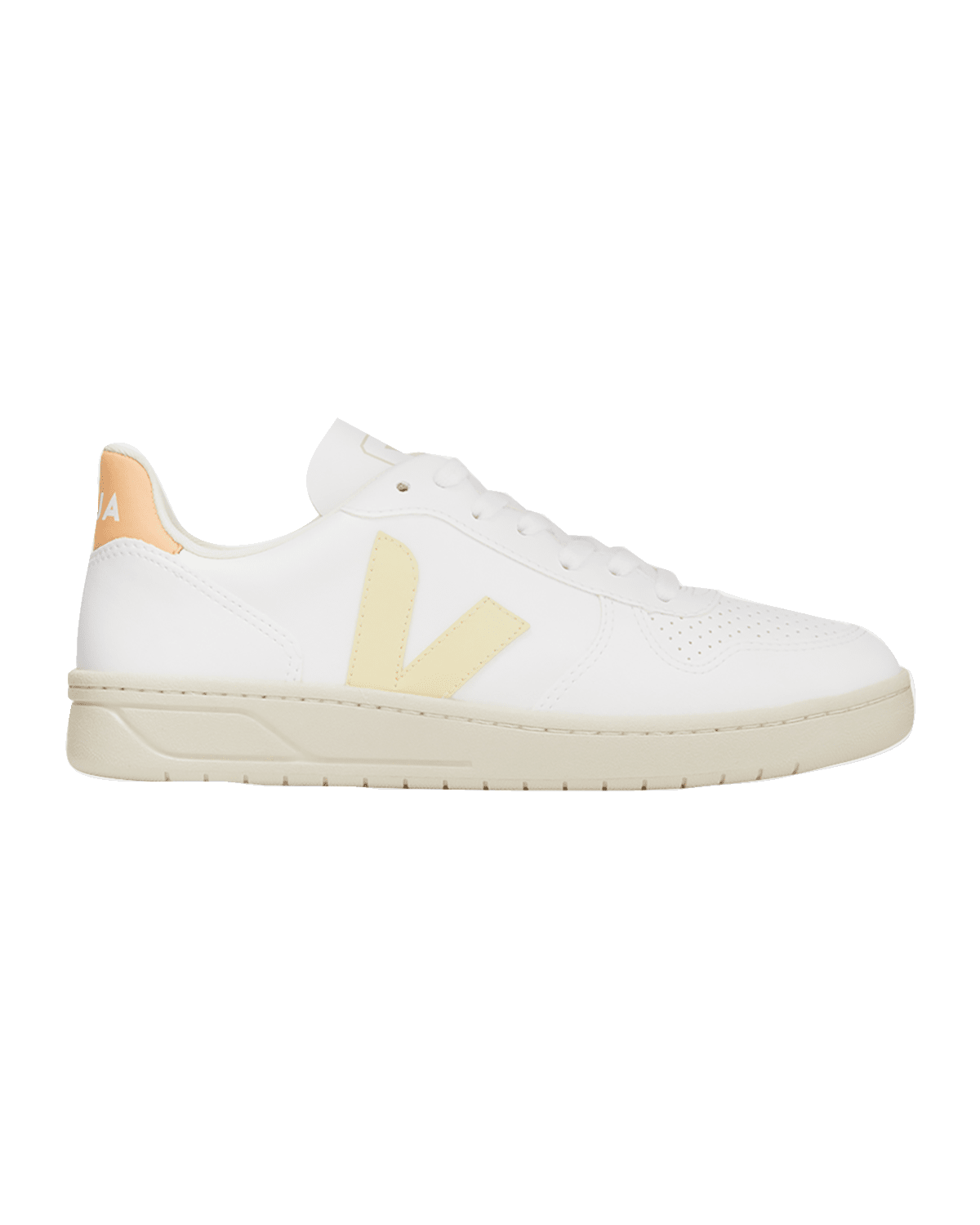 VEJA V 10 Vegan Canvas Low-Top Sneakers