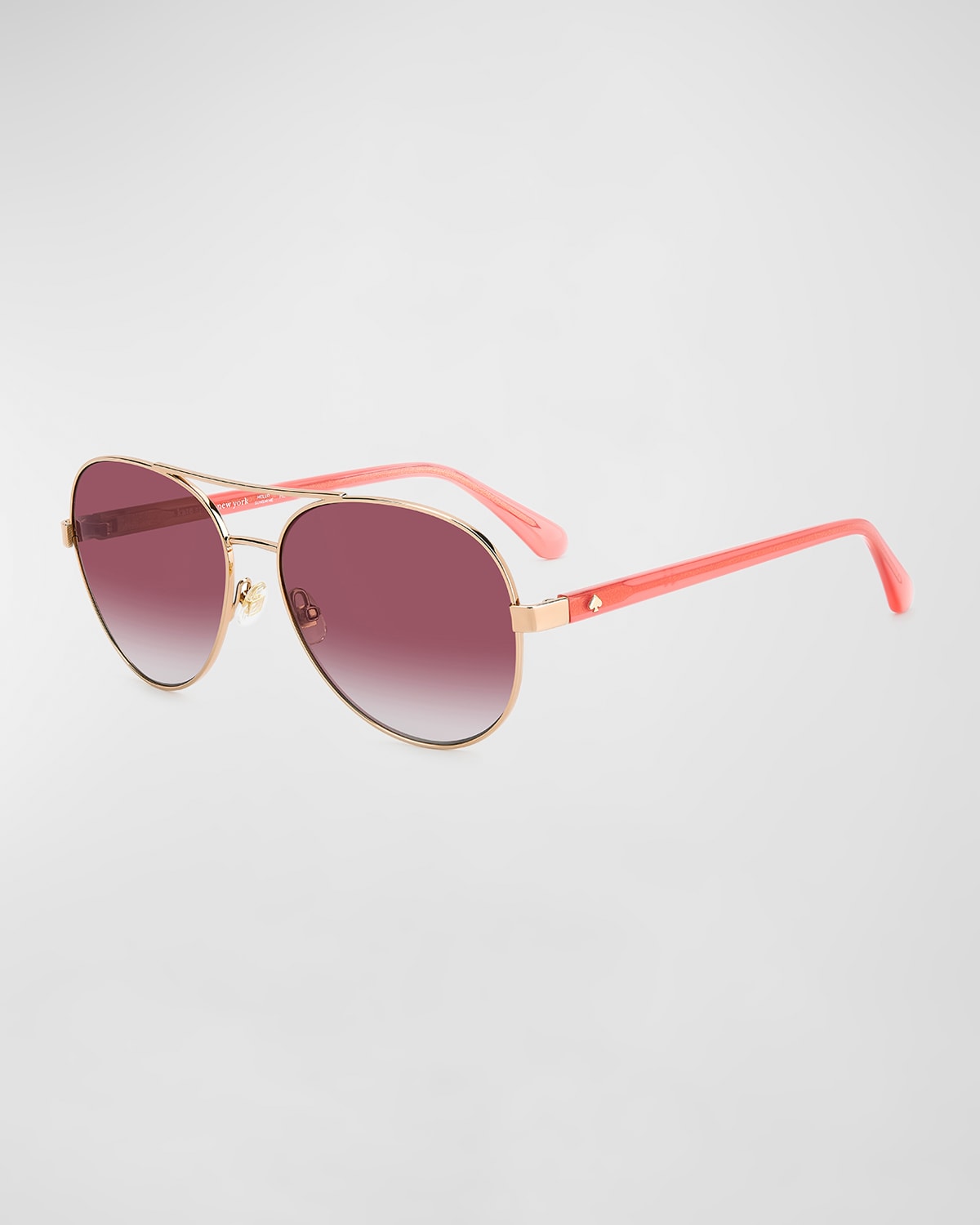 Rose Gold Aviator Sunglasses | Neiman Marcus