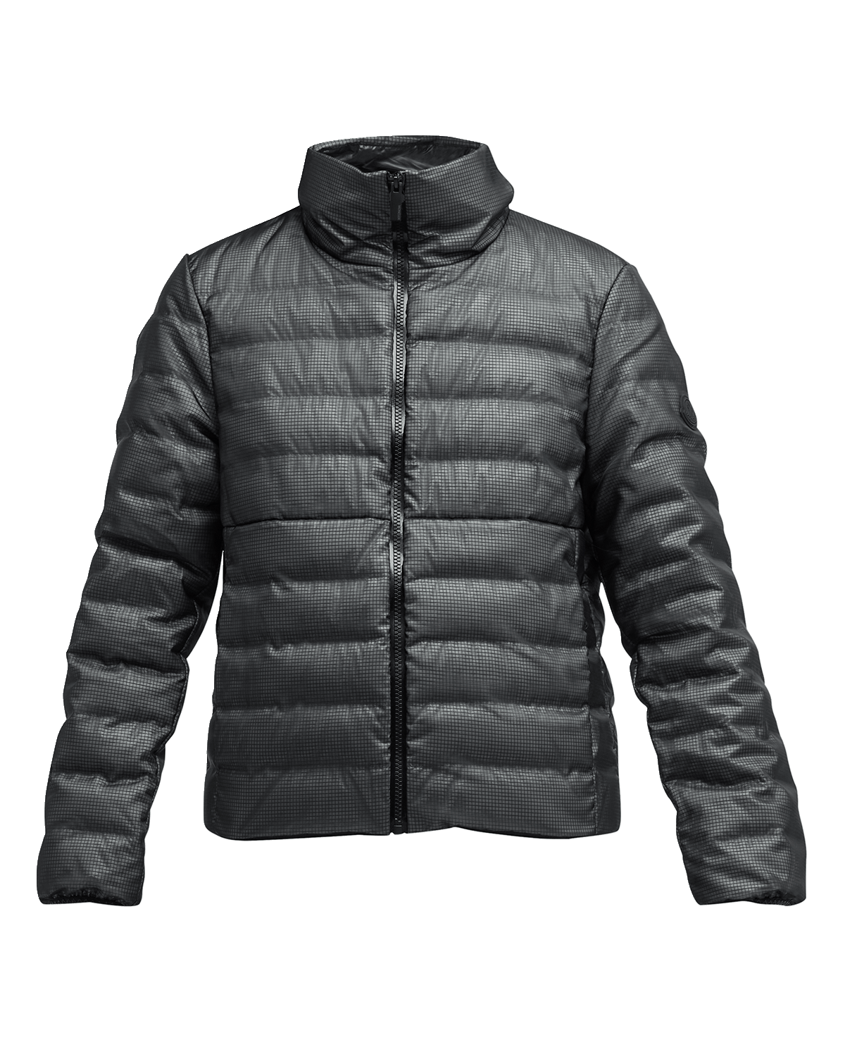 Moncler Fatsia Quilted Puffer Coat, Black | Neiman Marcus