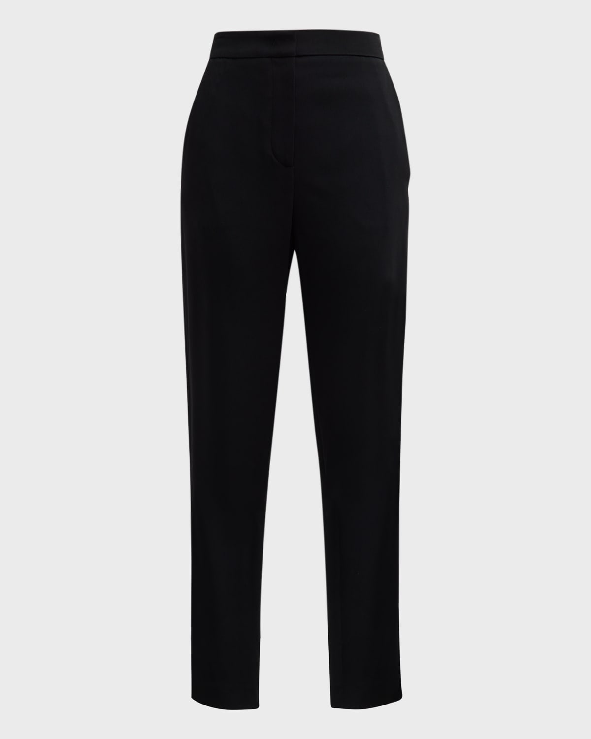 Giorgio Armani Cady Straight-Leg Trousers