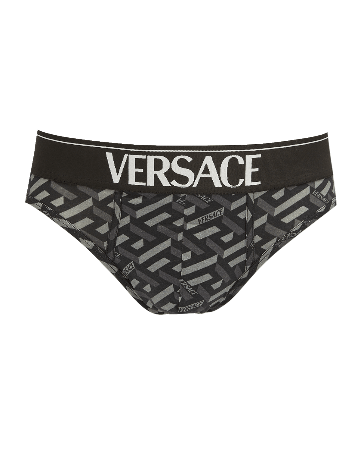 Versace Men's Monogram Logo Briefs