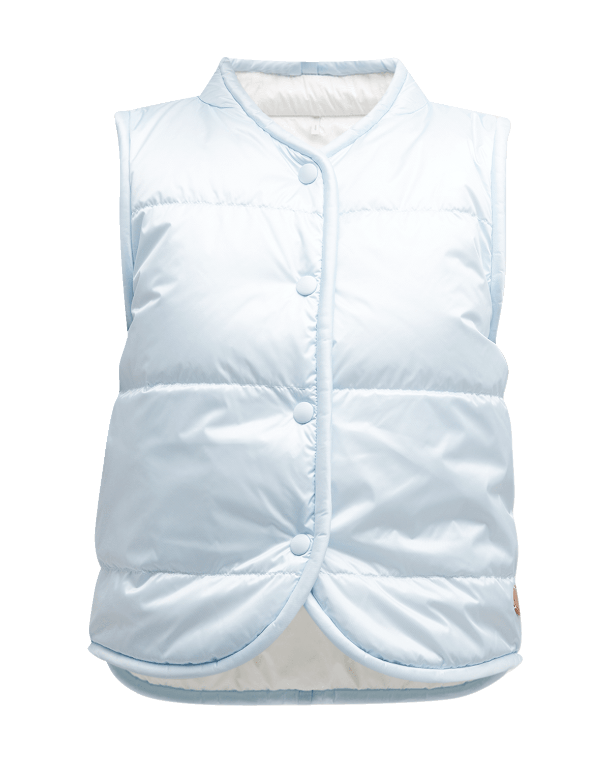 Moncler Balabio Nylon Laque Vest w/ Removable hood Vest ivory 3