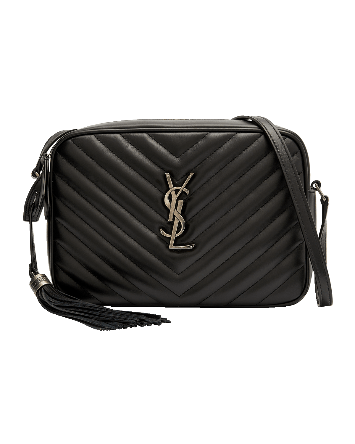 Saint Laurent Suzanne Patent Leather Shoulder Bag Neiman Marcus