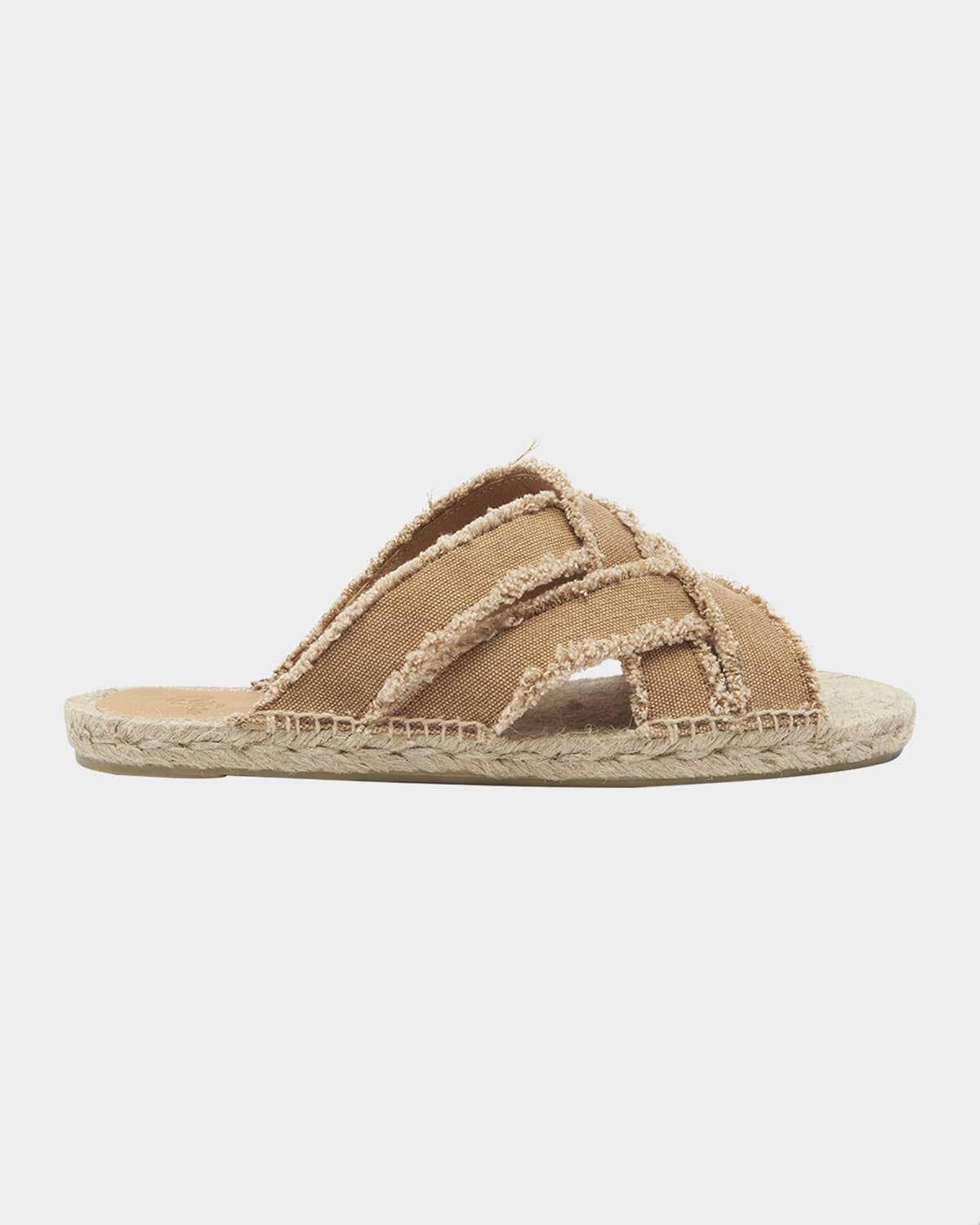 Castaner Pilita Frayed Flat Espadrille Sandals